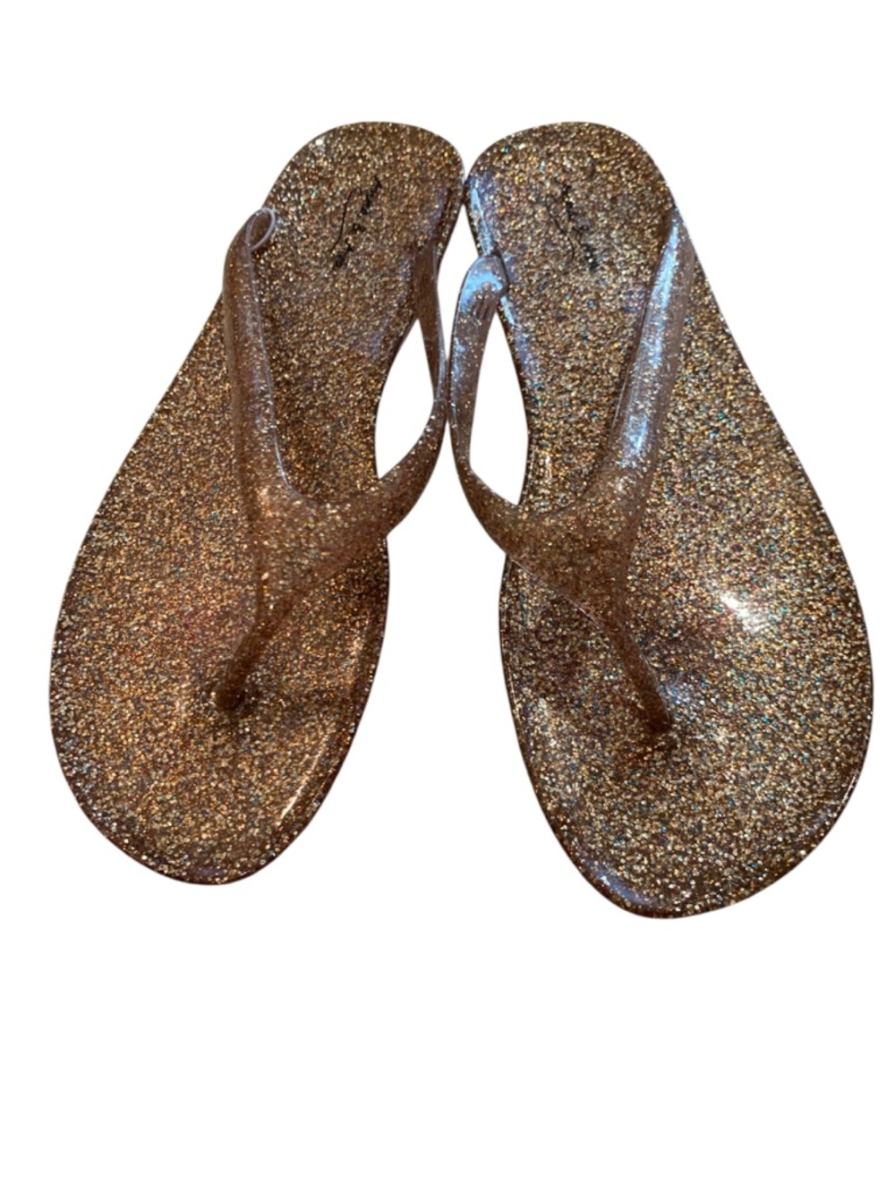 🩷ANNA & AVA GOLD SPARKLING NWT SANDALS🩷EXCELLENT CONDITION!